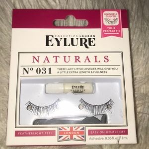 brand new eylure false lashes with glue